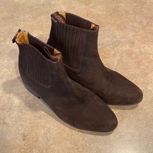 Womens El Canelo boots size 26.5 is what bottom says see pics for measurements